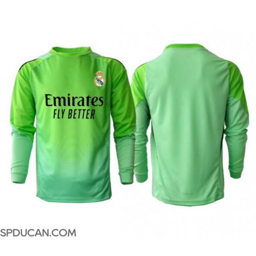 Muški Nogometni Dres Real Madrid Golmanski Gostujuci 2025-26 Dugi Rukav